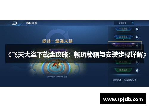 《飞天大盗下载全攻略：畅玩秘籍与安装步骤详解》